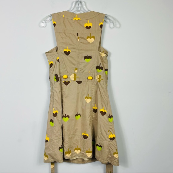 Marc by Marc Jacobs Y2K Heart Leaves Pinafore Dress As Seen On Victoria Beckham - Picture 5 of 16